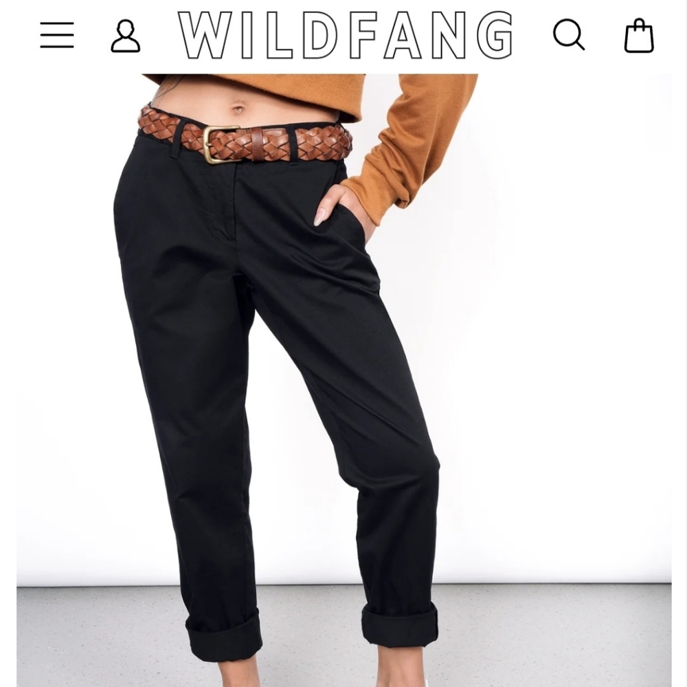 Wildfang Essential Trouser Black